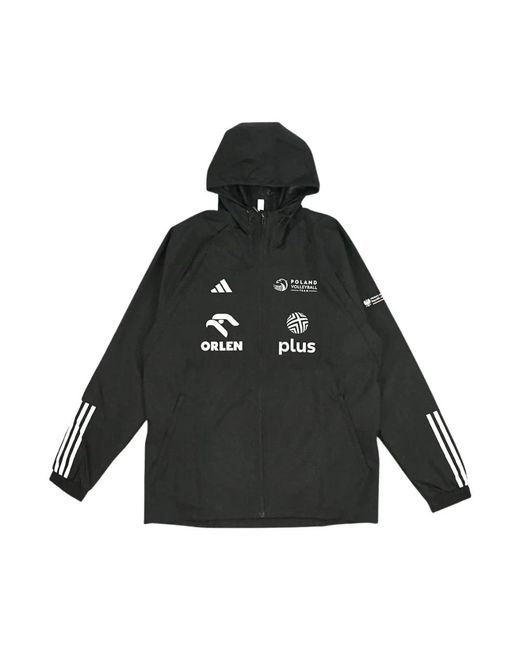 Adidas Fitness ,Zwart ,Training Jacket in het Black voor heren