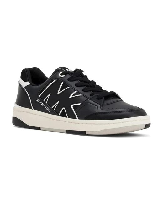 Michael Kors Blue Lace-Up Sneakers
