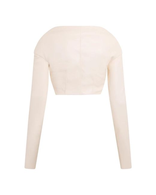 Philosophy Di Lorenzo Serafini Natural Long Sleeve T-Shirts