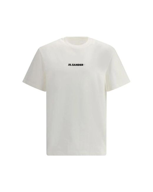 T-Shirts di Jil Sander in White da Uomo