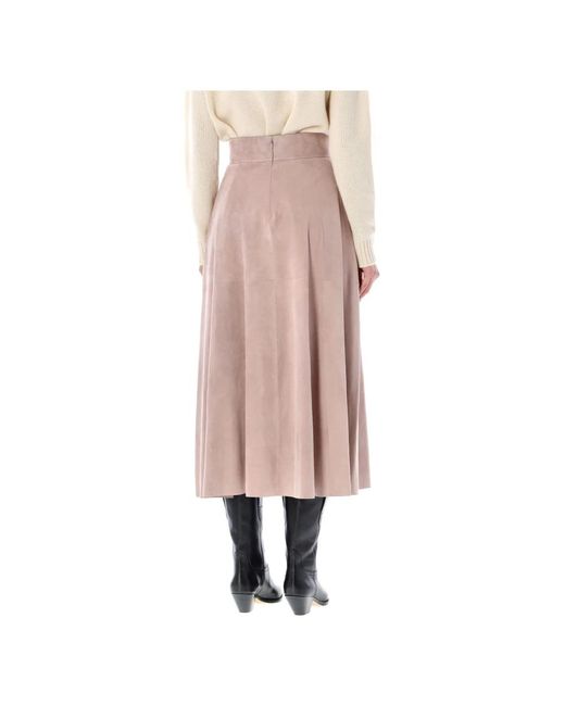 Ralph Lauren Pink Midi Skirts