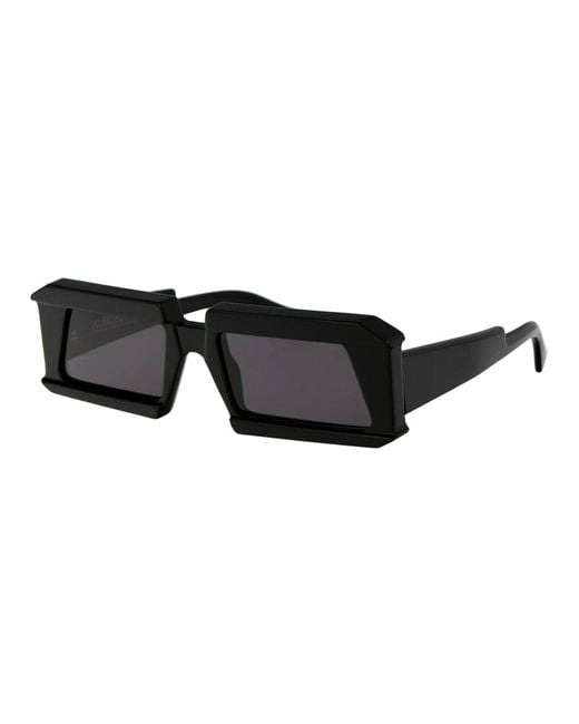 Kuboraum Stylische sonnenbrille mit maske x20 in Black für Herren