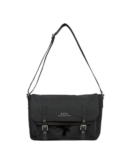 Messenger Bags di A.P.C. in Black da Uomo