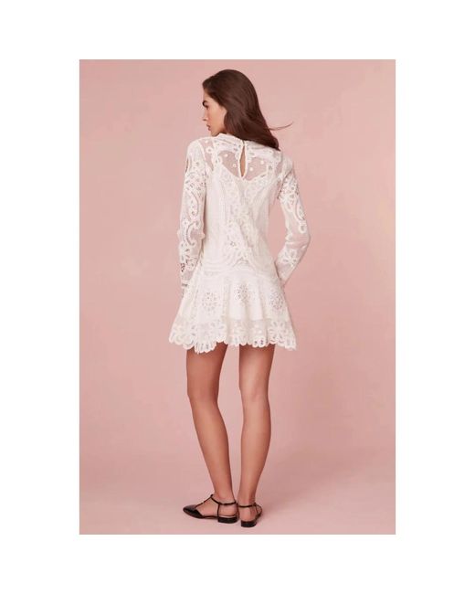 LoveShackFancy White Short Dresses