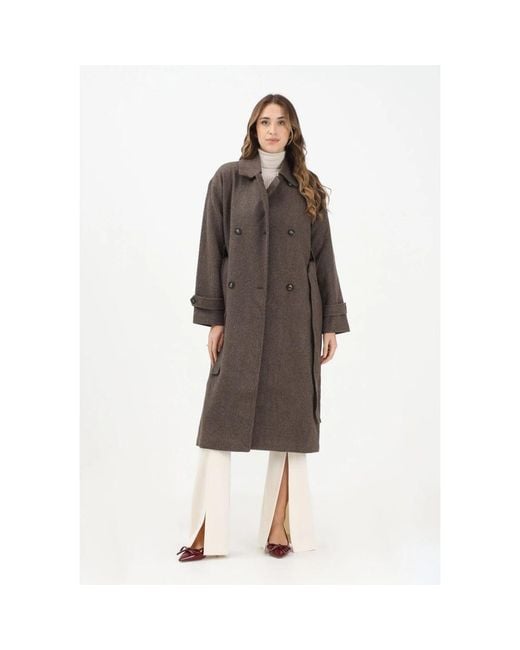 ONLY Brown Trench Coats