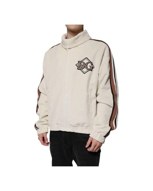Zip-Throughs Dolce & Gabbana de hombre de color Natural