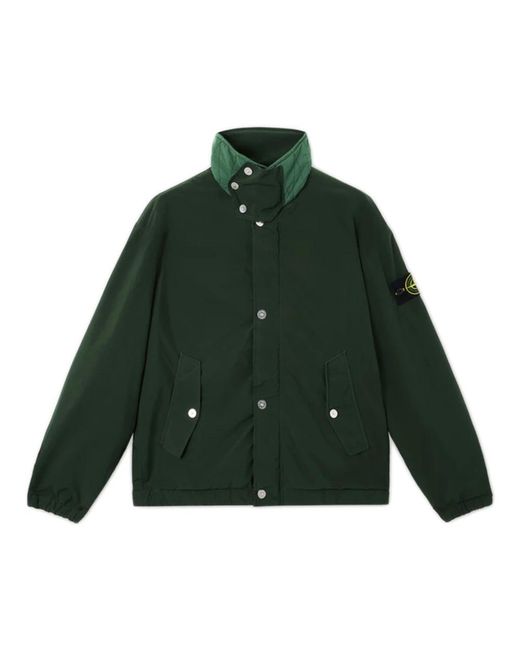 Stone Island Green Light Jackets for men