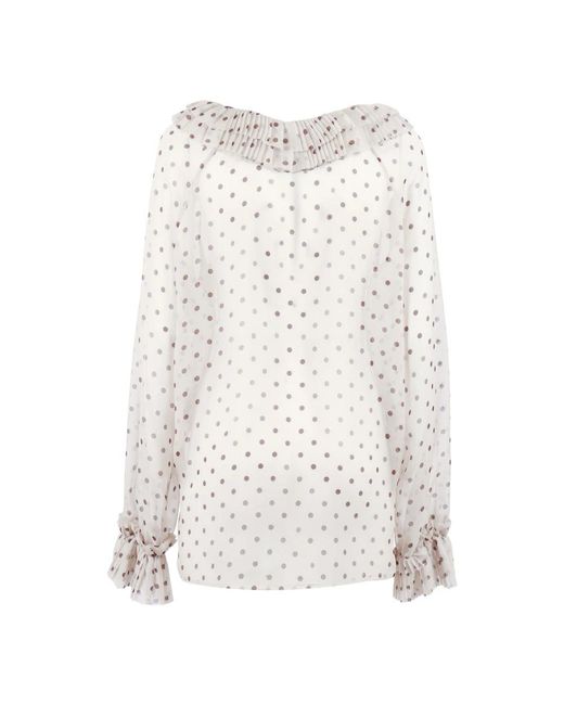 Blouses P.A.R.O.S.H. de color White