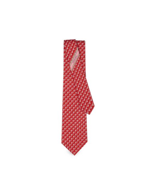 Ferragamo Red Ties & Bow Ties for men