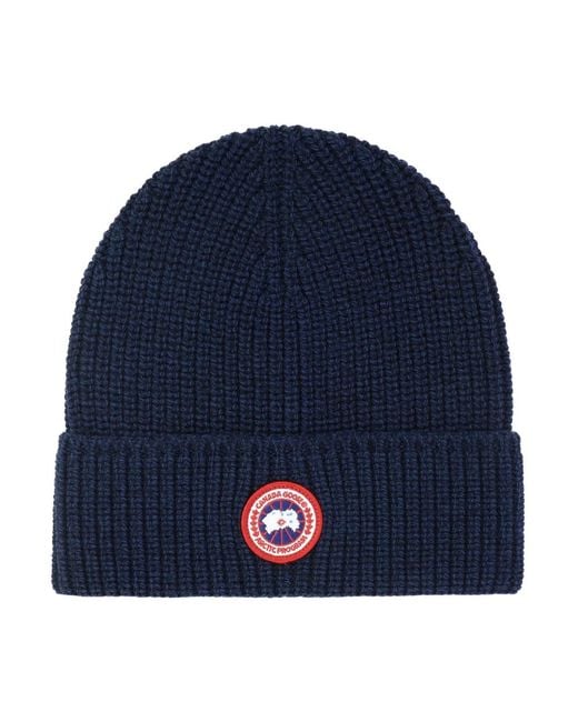 Beanies Canada Goose de hombre de color Blue
