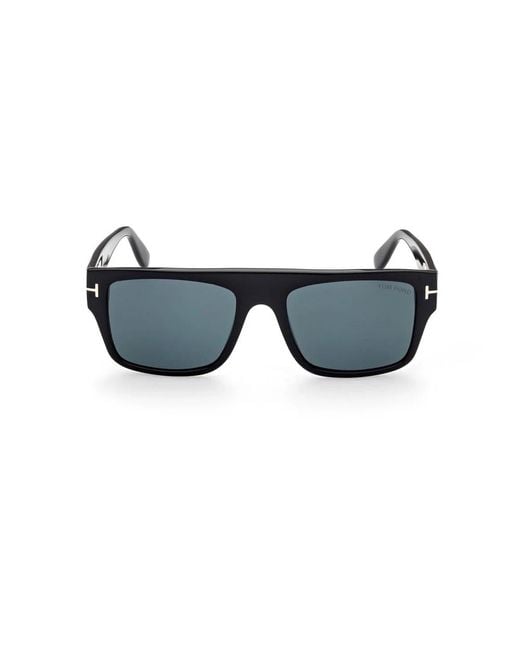 Tom Ford Blue Stylische sonnenbrille für männer