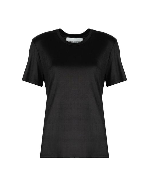 Silvian Heach T-Shirts in het Black
