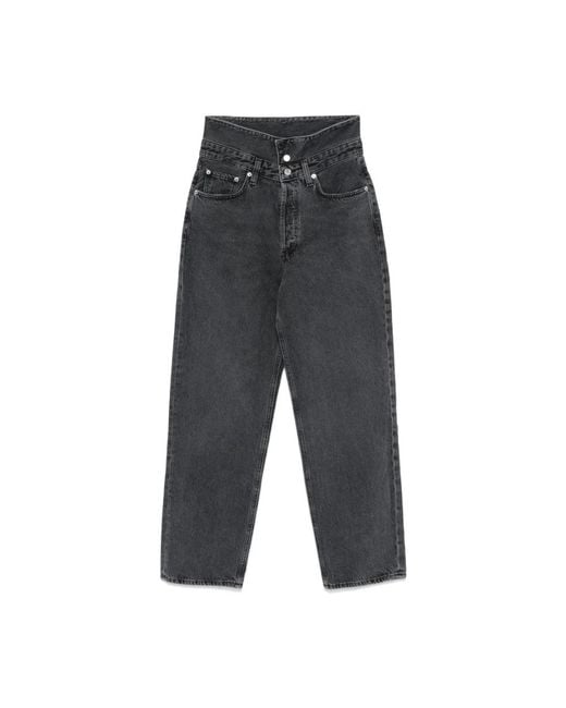 Agolde Jeans ,Grijs ,Stijlvolle Jeans Zyr in het Gray