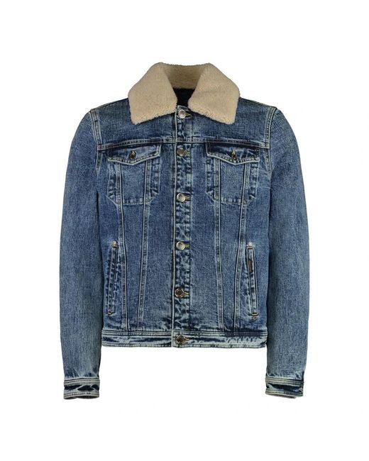 Moorer Blue Denim Jackets for men