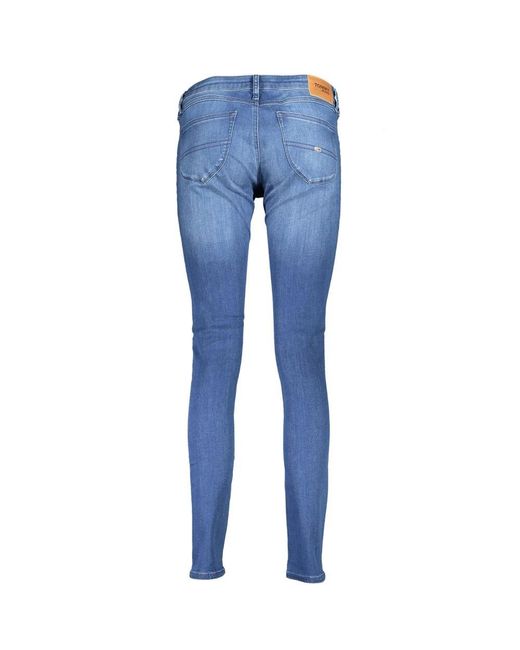 Tommy Hilfiger Blue Cotton Jeans