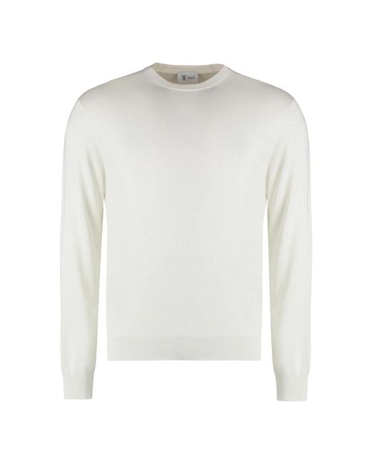 Round-Neck Knitwear THE (Alphabet) pour homme en coloris White