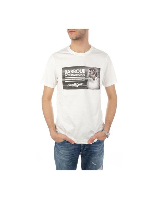 T-Shirts di Barbour in Gray da Uomo