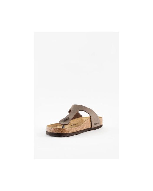 Birkenstock Brown Flip Flops