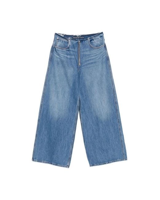 Alexander Wang Blue Wide Jeans