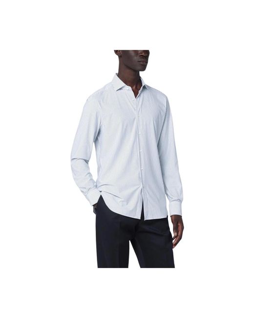 Xacus Blue Formal Shirts for men