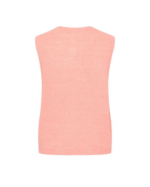 Part Two Truien & Vesten ,Roze ,Wol Zachte Gebreide Peaches N Cream Trui in het Pink
