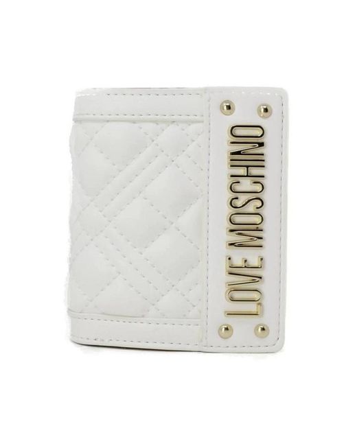 Love Moschino White Wallets & Cardholders