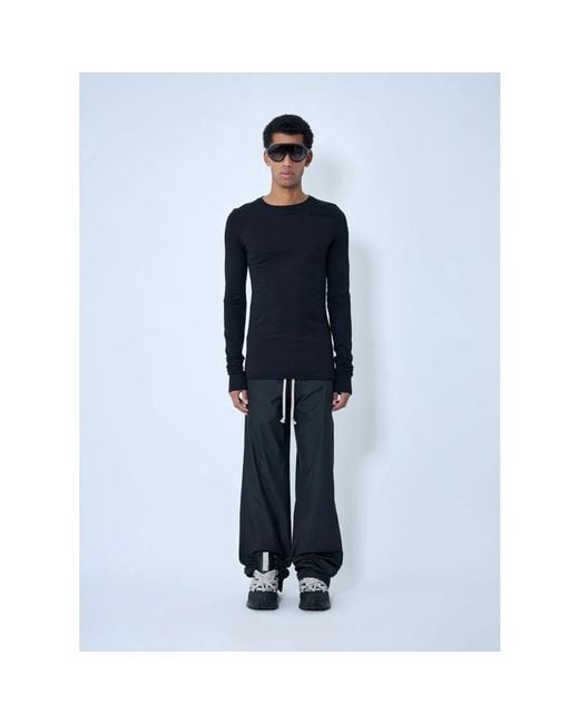 Moncler Blue Long Sleeve T-Shirts for men