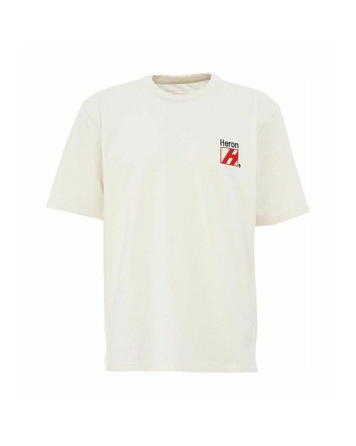 Heron Preston Baumwolle Andere materialien t-shirt in Weiß für Herren Herren Bekleidung T-Shirts Kurzarm T-Shirts 