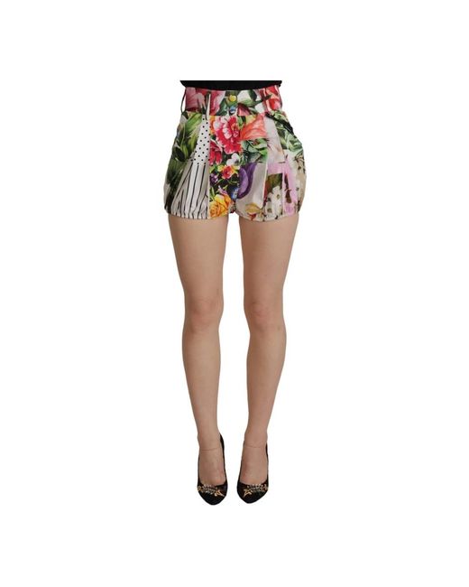 Short shorts di Dolce & Gabbana in Blue