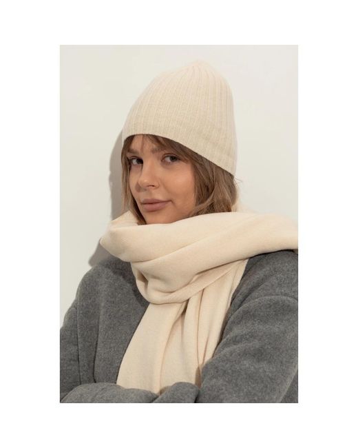 Jil Sander Accessoires ,Wol Wollen Muts in het Natural