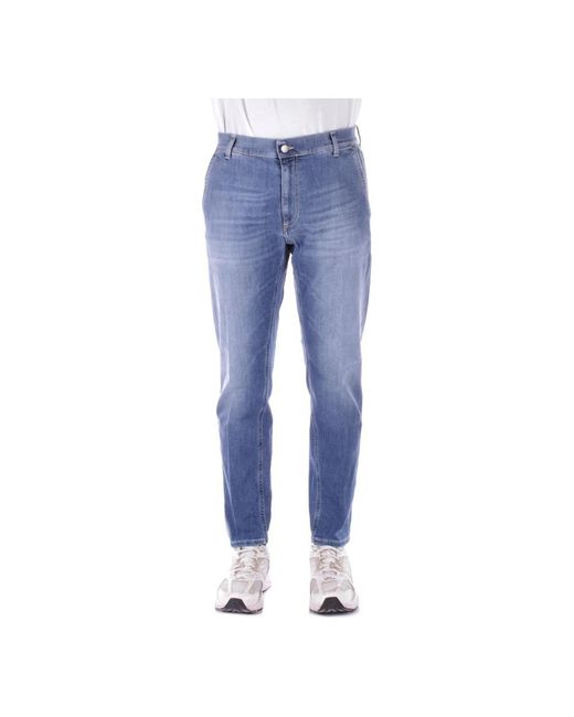 Dondup Blue Slim Fit Jeans for men
