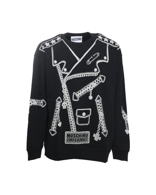 Moschino Sweatshirts & hoodies in Black für Herren