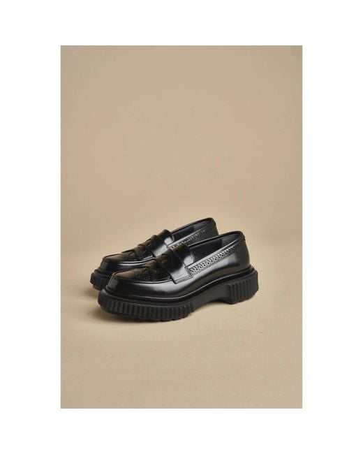 Adieu Black Loafers