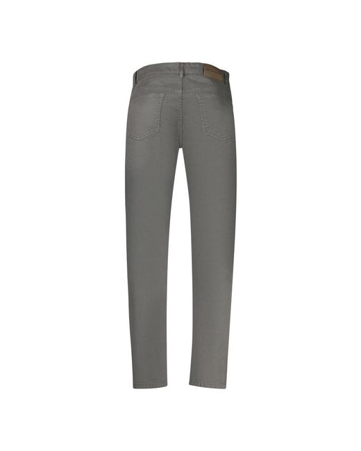 North Sails Gray Straight Jeans for men