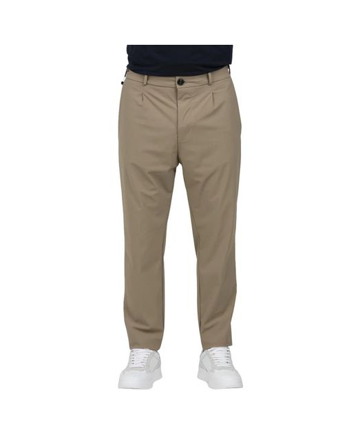 Rrd Slim-Fit Trousers in het Natural voor heren