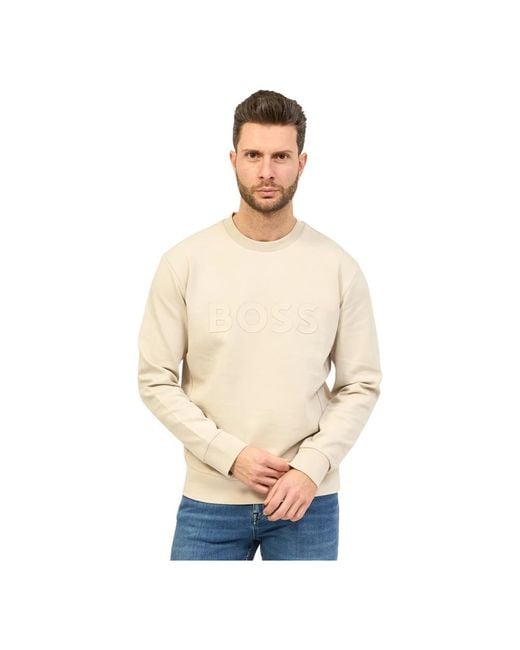 Boss Natural Sweatshirts for men