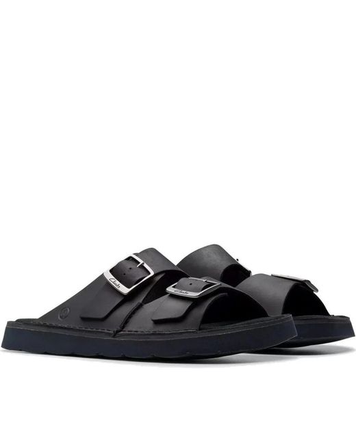 Clarks Sliders in het Black voor heren