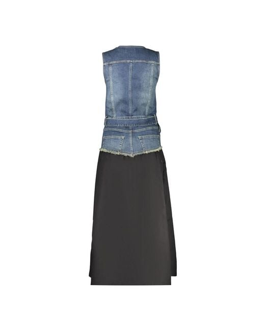Desigual Blue Midi Dresses