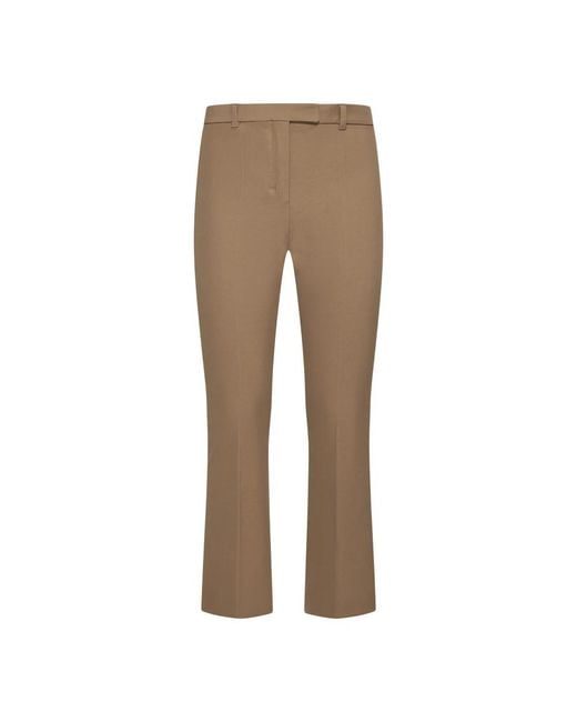 Max Mara Natural Slim-Fit Trousers