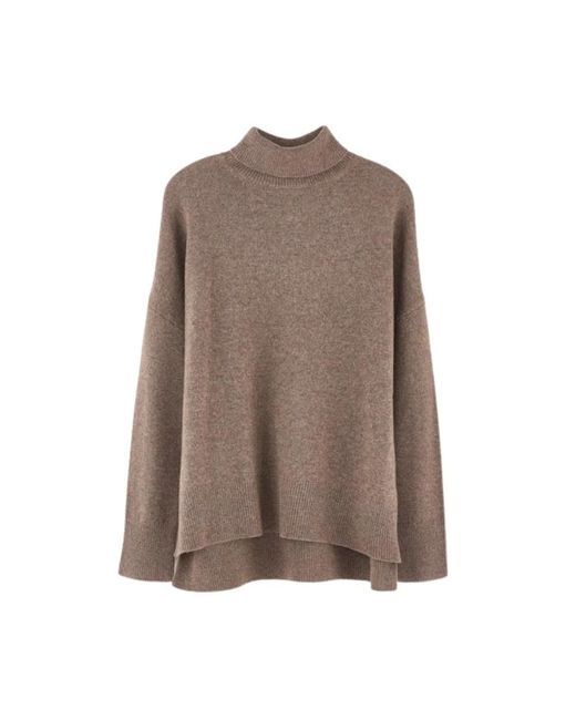 Bellerose Brown Turtlenecks