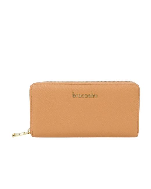 Braccialini Natural Basic Zip Around Wallet