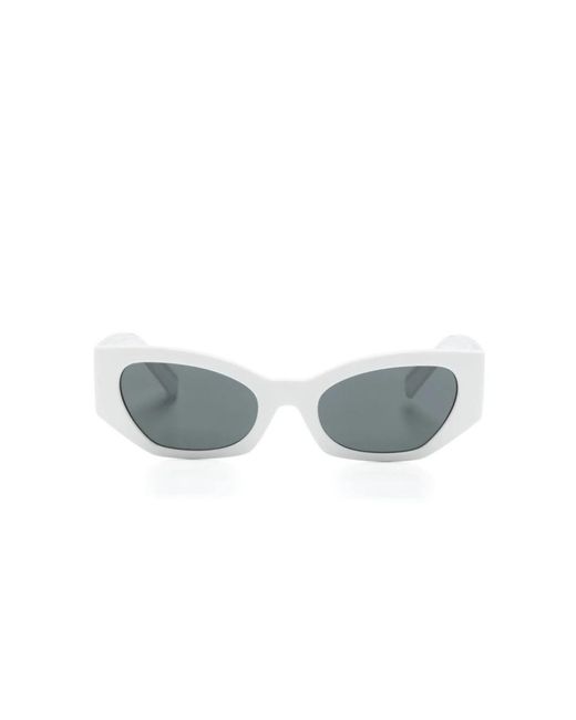 Dolce & Gabbana White Sunglasses