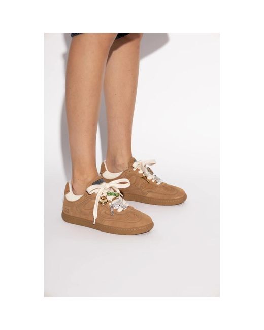 Ganni Brown Sneakers