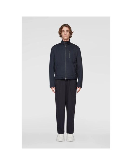 Add Regenfeste blouson in Blue für Herren