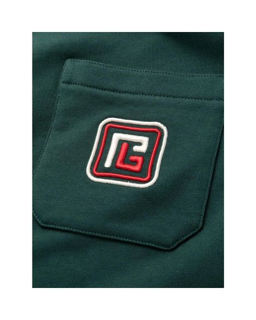 Balmain Green Sweatpants for men