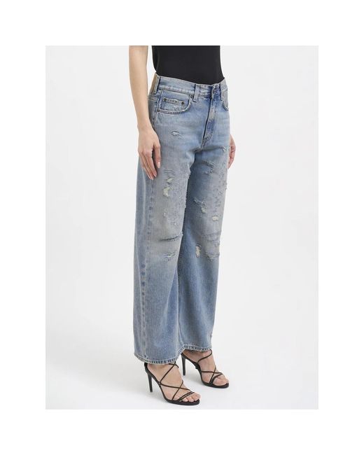Haikure Blue Flared Jeans