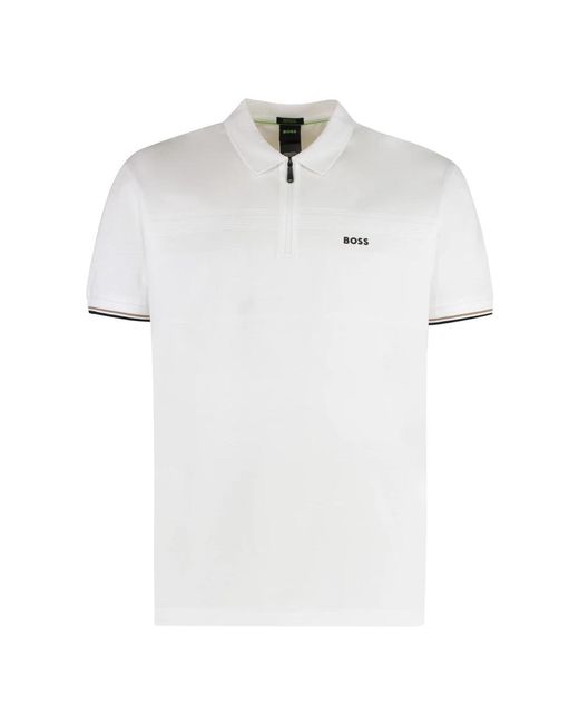 Boss White Polo Shirts for men