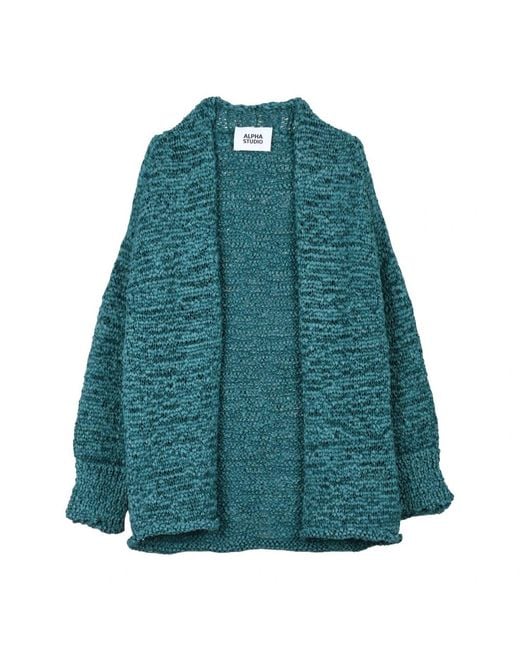 Alpha Studio Green Cardigans