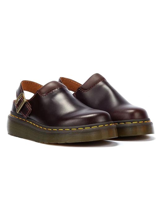 Dr. Martens Clogs in het Brown