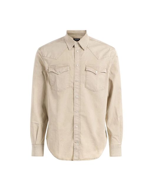 Dondup Camicia Regular in het Natural voor heren